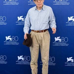 Woody Allen au Festival de Venise le 4 septembre 2023.