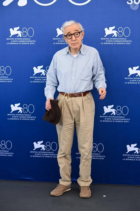 Woody Allen au Festival de Venise le 4 septembre 2023.