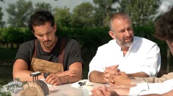 Juan Arbelaez et Yoann Conte dans "Objectif Top Chef" sur la six.