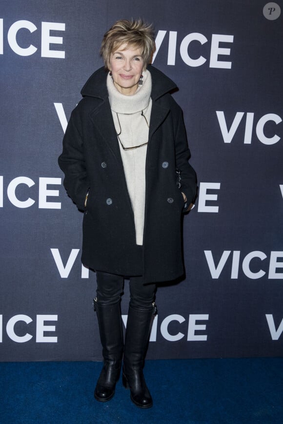 Véronique Jannot lors de la première du film "Vice" à Paris le 7 février 2019. © Olivier Borde / Bestimage 