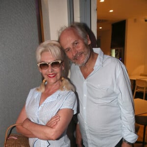 Exclusif - Fifi Chachnil et Hippolyte Girardot - Avant-première du film "Les Secrets de la Princesse de Cadignan" d'Arielle Dombasle au CNC à Paris, le 5 septembre 2023. © Bertrand Rindoff / Bestimage