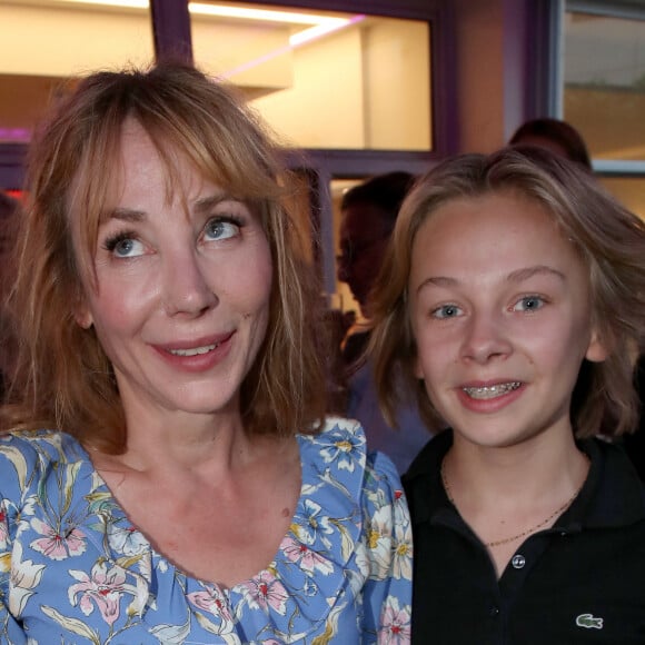 Exclusif - Julie Depardieu et son fils de 12 ans, Billy - Avant-première du film "Les Secrets de la Princesse de Cadignan" d'Arielle Dombasle au CNC à Paris, le 5 septembre 2023. © Bertrand Rindoff / Bestimage