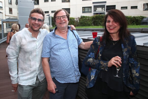 Exclusif - Jeanfi Janssens, François Rollin et Aurélie Alemps - Avant-première du film "Les Secrets de la Princesse de Cadignan" d'Arielle Dombasle au CNC à Paris, le 5 septembre 2023. © Bertrand Rindoff / Bestimage