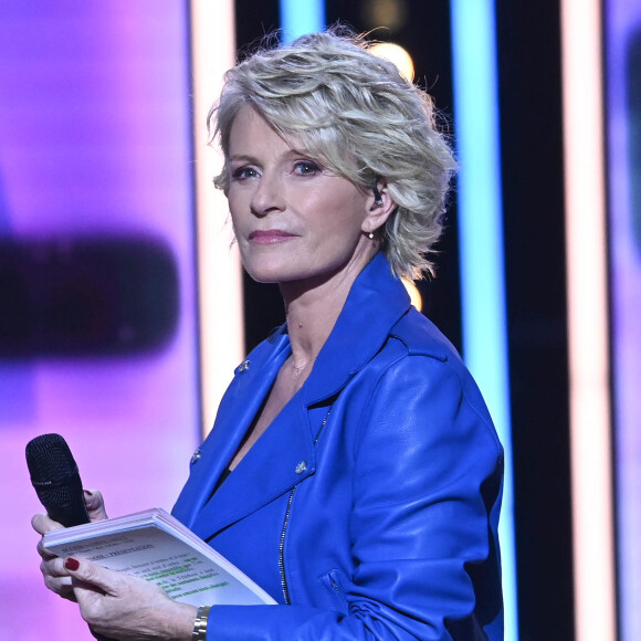Sophie Davant - Les personnalités se mobilisent lors de la 36ème édition du Téléthon sur le plateau de France 2, avec pour parrain K.Adams, le 3 décembre 2022. © Coadic GUIREC / Bestimage