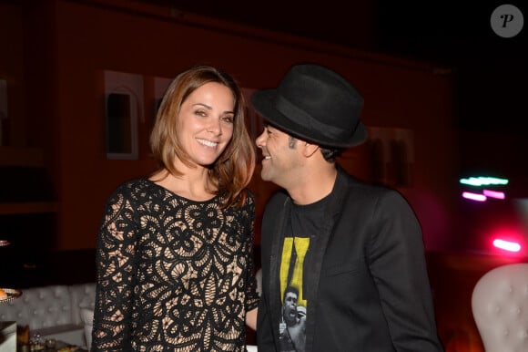 Exclusif - Jamel Debbouze et sa femme Melissa Theuriau au cocktail "Aftershow" dans le cadre du festival Marrakech du Rire 2016. Marrakech, le 4 juin 2016. © Bellak Rachid/Bestimage