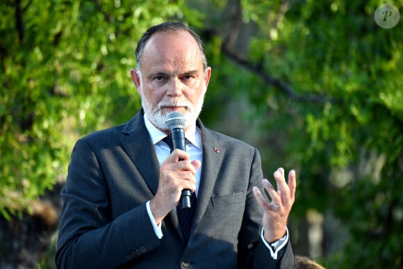 Edouard Philippe, l'ancien premier ministre et chef de file du parti Horizons, à Nice, le 8 juin 2022.