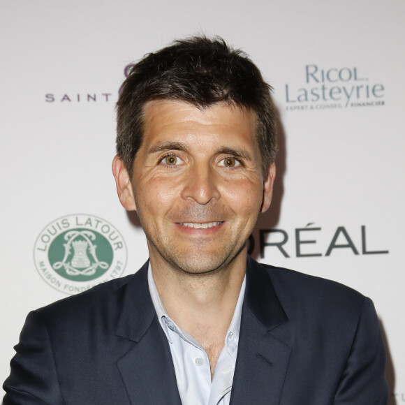 Thomas Sotto lors du dîner de gala caritatif pour l'association "Autistes Sans Frontières" à l'hôtel Marcel Dassault à Paris, le 14 juin 2018. © Marc Ausset-Lacroix/Bestimage