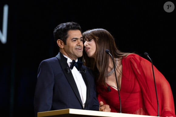 Jamel Debbouze, Monica Bellucci - 48ème cérémonie des César à l'Olympia à Paris le 24 février 2023 © Borde / Jacovides / Bestimage