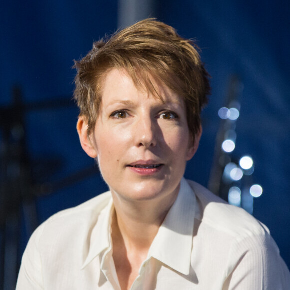 "Les premiers contacts étaient plutôt à fleurets mouchetés", assurait la chroniqueuse en 2017.
Natacha Polony - Echanges et débats lors de la Fête de l'humanité sur la Base 217 du Plessis-Pâte, Brétigny sur Orge le 10 septembre 2022.