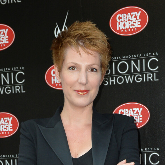 Natacha Polony - Photocall de la premiére du spectacle "Bionic Showgirl" avec V. Modesta au Crazy Horse à Paris le 3 juin 2019. © Veeren/Bestimage