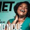 Mo'nique en couverture de Jet magazie (avril 2010) : so glamorous !