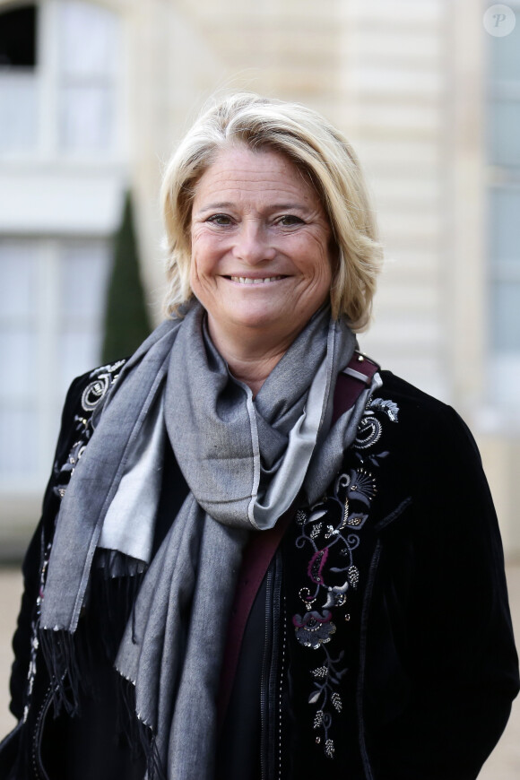 Marina Carrère d'Encausse - Journée internationale pour l'élimination de la violence à l'égard des femmes et du lancement de la grande cause du quinquennat, au Palais de l'Elysée, Paris, France, le 25 novembre 2017.