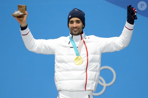 En juillet 2020, il a annoncé son déménagement sur les réseaux sociaux

Martin Fourcade (médaille d'or) pendant la cérémonie de remise de médailles lors de la 23ème édition des Jeux Olympiques d'hiver à Pyeongchang, Corée du Sud, le 13 février 2018. © Christopher Levy/Zuma Press/Bestimage