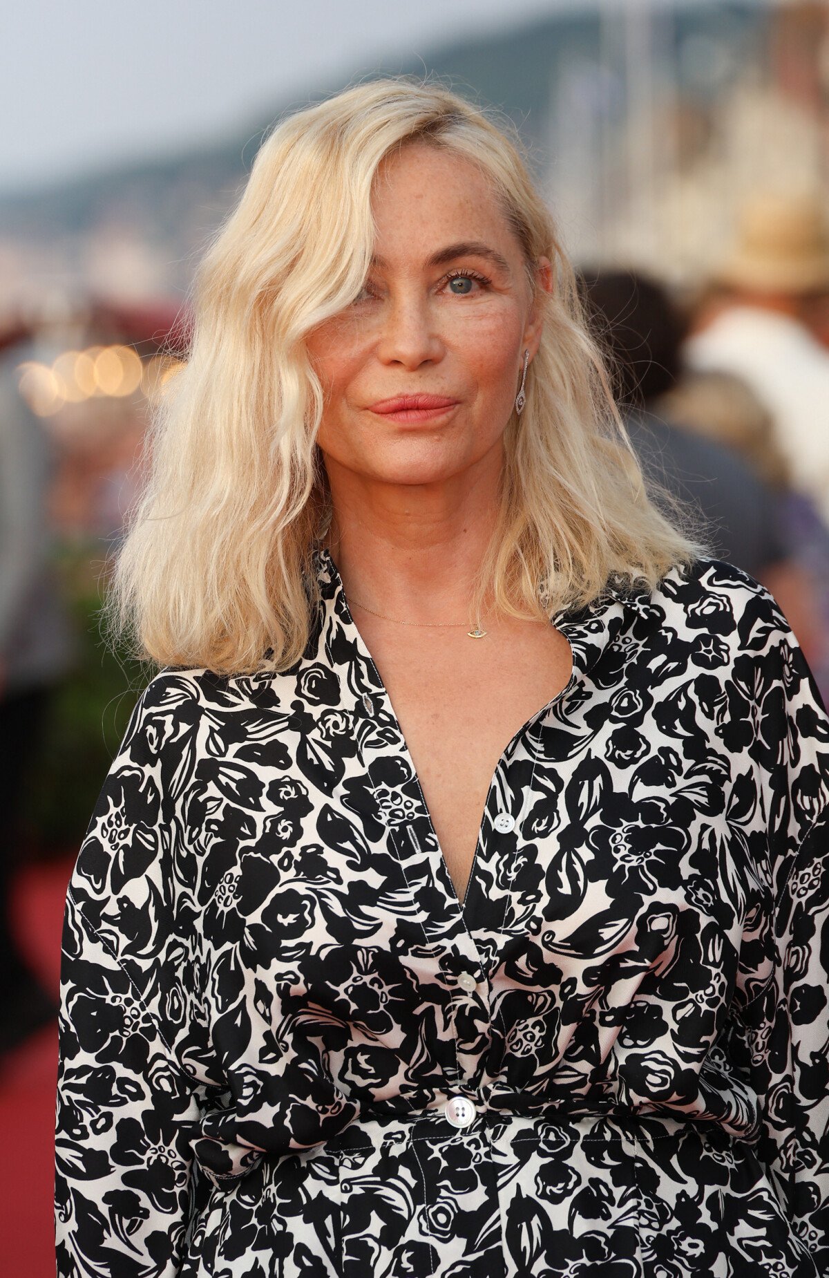 Photo : Emmanuelle Béart sur le tapis rouge du prix du court métrage
