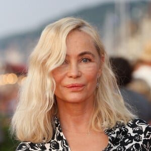 Emmanuelle Béart sur le tapis rouge du prix du court métrage lors du 37ème festival du film de Cabourg (37ème journées romantiques du 14 au 18 juin 2023), à Cabourg, France, le 16 juin 2023. © Coadic Guirec/Bestimage