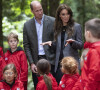 Le prince et la princesse de Galles ont rendu visite aux élèves de l'école Medley au Pays de Galles
Le prince William, prince de Galles, et Catherine (Kate) Middleton, princesse de Galles, lors d'une visite à l'école primaire Madley pour examiner leur école forestière à Hereford, Royaume Uni, le jeudi 14 septembre 2023. 