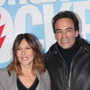 Mathilde Seigner et Anthony Delon - Avant-première du film "Choeur de Rocker" au Cinema UGC Normandie à Paris le 8 décembre 2022. © Bertrand Rindoff / Bestimage