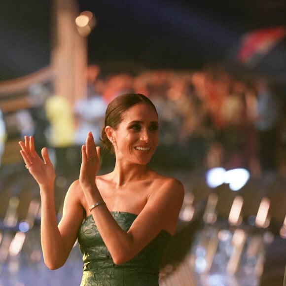 Meghan Markle, duchesse de Sussex lors de la cérémonie de clôture des Invictus Games 2023 à Dusseldorf le 16 septembre 2023