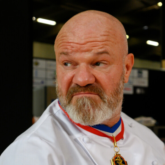 Exclusif - Philippe Etchebest préside le salon français de la restauration "Expotel" à Bordeaux. Il dirige aussi la journée des chefs et sa compétion regroupant 22 Etoiles sur l'évènement, le 25 Novembre 2019.