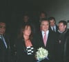 L'année suivante, Rosalie Van Breemen épouse l'homme d'affaire Alain Afflelou
Mariage d'Alain Afflelou et Rosalie van Breemen en 2002