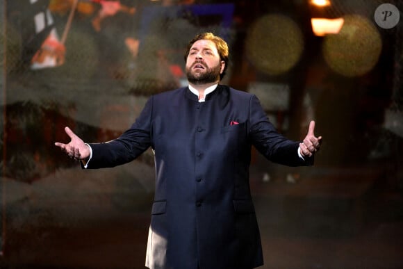 Alexandre Duhamel, baryton, durant La 29ème édition des Victoires de la Musique Classique, depuis le Grand Théâtre de Provence, à Aix en Provence, le 9 février 2022. © Bruno Bebert/Bestimage