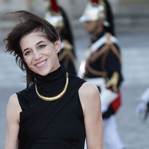 Charlotte Gainsbourg - Dîner d'Etat au château de Versailles en l'honneur de la visite officielle du roi et de la reine d'Angleterre en France (20 - 22 septembre 2023), le 20 septembre 2023. 150 invités triés sur le volet ont été conviés à cette occasion. © Jacovides-Moreau / Bestimage 