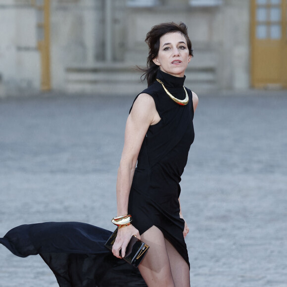 Charlotte Gainsbourg - Dîner d'Etat au château de Versailles en l'honneur de la visite officielle du roi et de la reine d'Angleterre en France (20 - 22 septembre 2023), le 20 septembre 2023. 150 invités triés sur le volet ont été conviés à cette occasion. © Jacovides-Moreau / Bestimage 