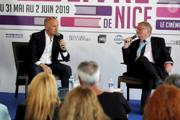 Dominique Rizet, journaliste à BFMTV durant la première journée du 24ème festival du livre de Nice le 31 mai 2019. © Dylan Meiffret/Nice-Matin/Bestimage