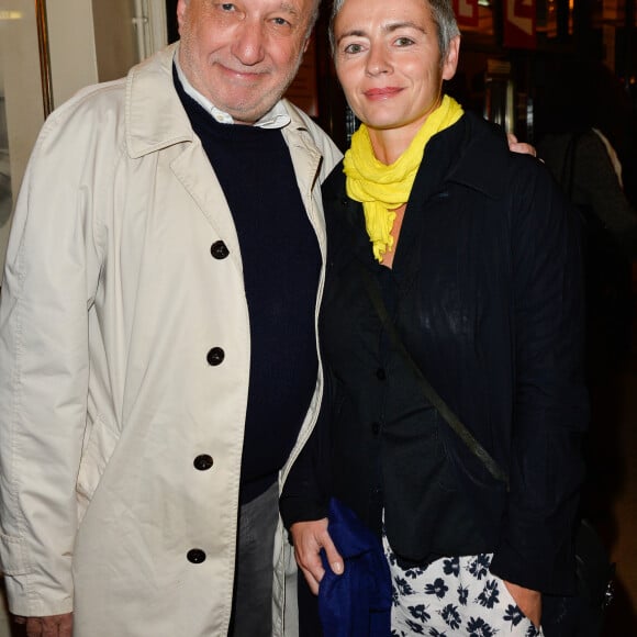 François Berléand et Alexia Stresi - Générale de la pièce "Ramsès II" au théâtre des Bouffes-Parisiens à Paris le 23 octobre 2017. © Coadic Guirec/Bestimage