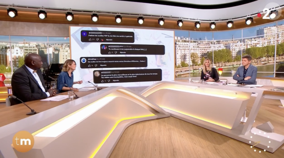 Nouvelle émission de "Télématin" sur France 2, le 25 septembre 2023.