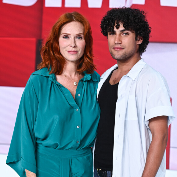 Exclusif - Audrey Fleurot et Sumai Cardenas - Enregistrement de l'émission "Vivement Dimanche" au Studio Gabriel, présentée par M.Drucker et diffusée sur France 3 le 24 septembre © Guillaume Gaffiot / Bestimage 