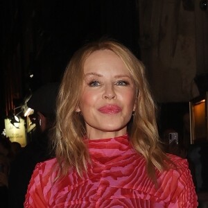 Kylie Minogue arrive à un concert secret à Londres après son apparition à The One Show with Angela Scanlon.