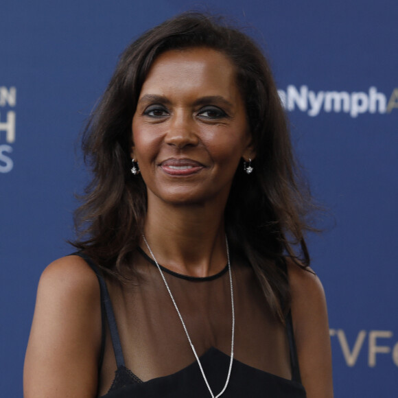 Karine le Marchand - Cérémonie de clôture du 61ème Festival de Télévision de Monte Carlo le 21 juin 2022. © Denis Guignebourg/Bestimage 
