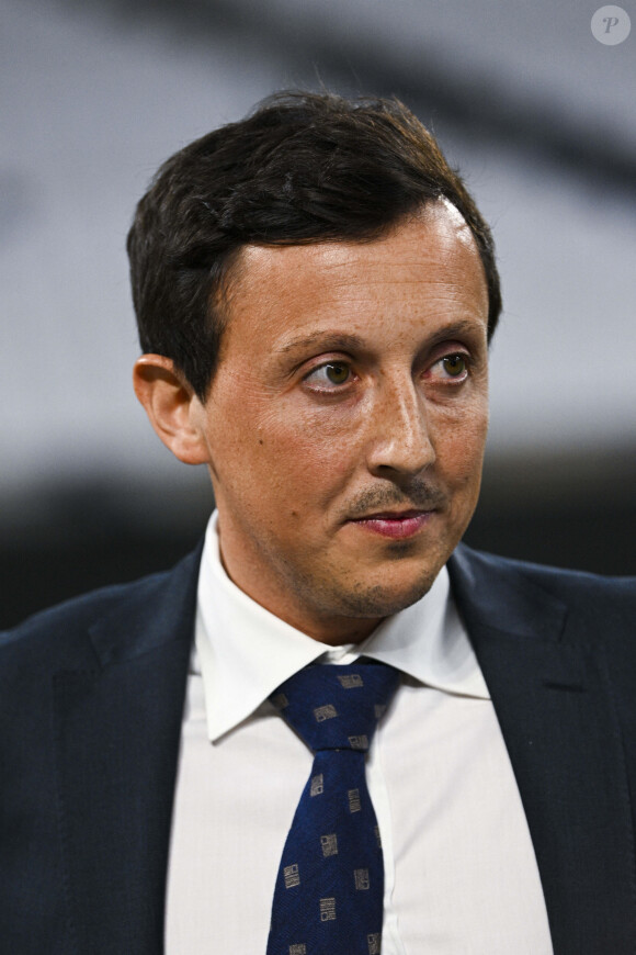 Pablo Longoria - President de l OM - Match de Ligue 1 Uber Eats "Marseille - Lyon (0-3)" au stade Vélodrome, le 1er mai 2022.