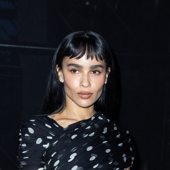 Zoe Kravitz - Photocall du défilé Saint Laurent Womenswear Printemps/été 2024 dans le cadre de la Fashion week de Paris le 26 septembre 2023 à Paris. © Olivier Borde/Bestimage 