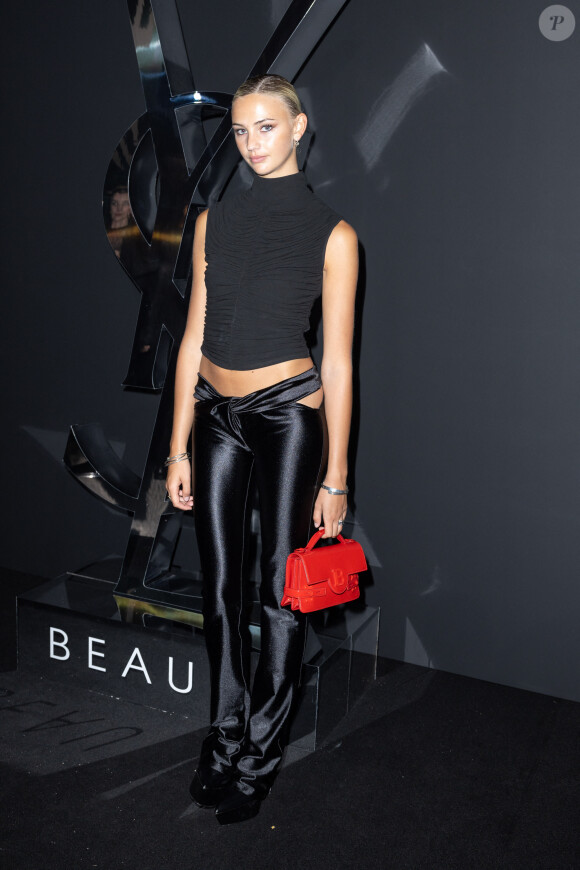 Mia Regan - Personnalités à la soirée "YSL Beauty Myself" lors de la fashion week de Paris. Le 27 septembre 2023 © Olivier Borde / Bestimage 