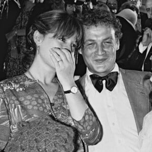 Notamment son mariage avec l'actrice Liliane Caulier avec qui il a eu deux enfants.
Nathalie Baye et Philippe Léotard - 1978