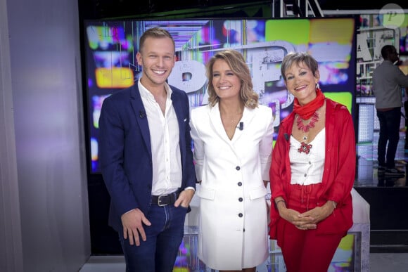 Exclusif - Isabelle Morini-Bosc, Damien Canivez, Pascale de La Tour du Pin - PAF diffusée en direct sur C8 - Paris le 05/09/2023 - © Jack Tribeca / Bestimage  No Web - Belgique et Suisse 