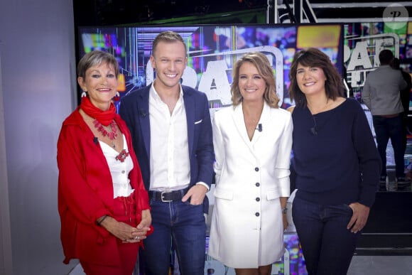 Exclusif - Isabelle Morini-Bosc, Damien Canivez, Pascale de La Tour du Pin, Estelle Denis - PAF diffusée en direct sur C8 - Paris le 05/09/2023 - © Jack Tribeca / Bestimage  No Web - Belgique et Suisse 