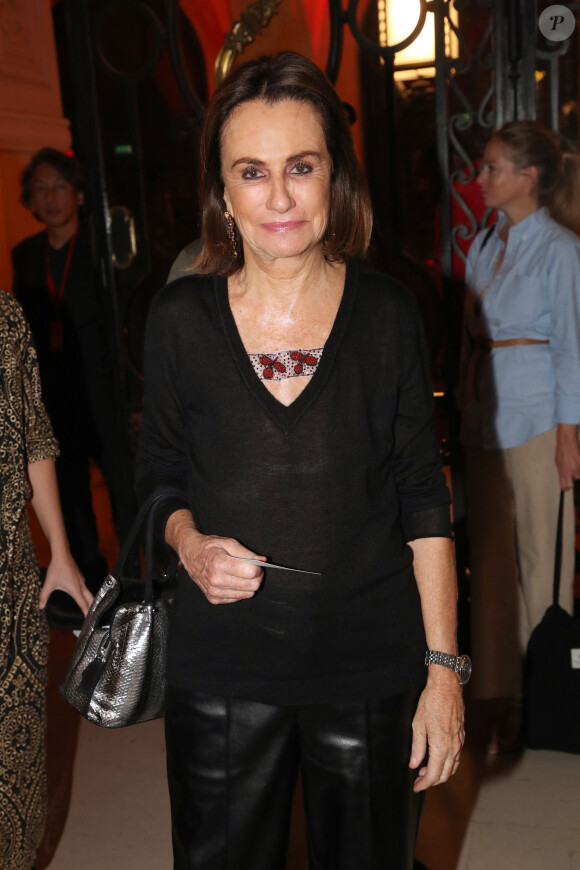 La comtesse Giorgina Brandolini d'Adda - Célébrités à la présentation de la nouvelle Collection femme printemps-Eté 2024 de Christian Louboutin à la Sorbonne dans le cadre de la Fashion Week de Paris, France, le 28 Septembre 2023. © Bertrand Rindoff / Bestimage 