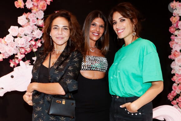 Exclusif - Sandra Sisley, Caroline Ohanian (créatrice de la marque), Laurie Cholewa - Soirée d'ouverture de la première boutique parisienne de la marque Aparanjän à Paris, France, le 29 septembre 2023. Soirée organisée par Sandra Sysley de Sandra & Co. © Christophe Clovis / Bestimage