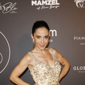 Fabienne Carat au photocall de la 11ème édition de la soirée Global Gift Gala à l'hôtel Four Seasons George V à Paris le 30 septembre 2023. © Marc Ausset-Lacroix / Bestimage 