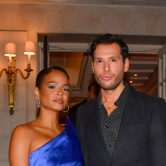 Exclusif - Christina Milian, guest - Arrivées à la 11ème édition de la soirée Global Gift Gala à l'hôtel Four Seasons George V à Paris le 30 septembre 2023. © Alexandre Fay / Bestimage 