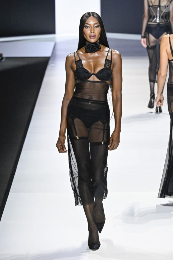 Naomi Campbell - Défilé de mode printemps-été 2024 "Dolce et Gabbana" lors de la fashion week de Milan. Le 23 septembre 2023