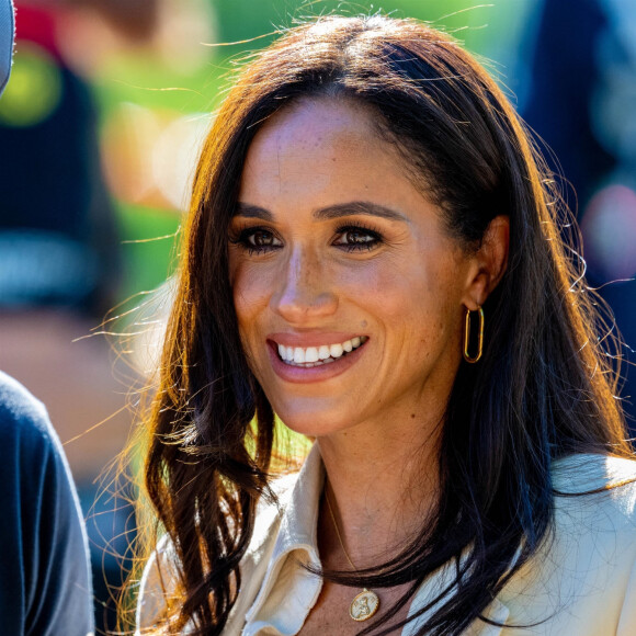 Meghan Markle - Duchesse de Sussex lors de la cérémonie de clôture des Invictus Games 2023 à Dusseldorf le 16 septembre 2023