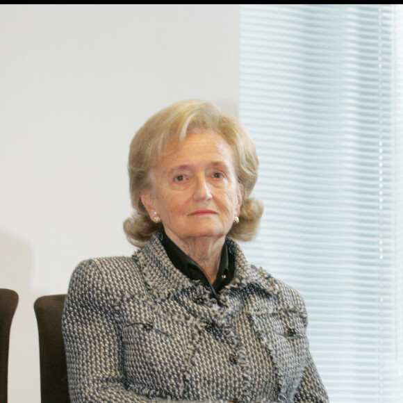 Bernadette Chirac à l'institut national du cancer à Boulogne-Billancourt (archive)