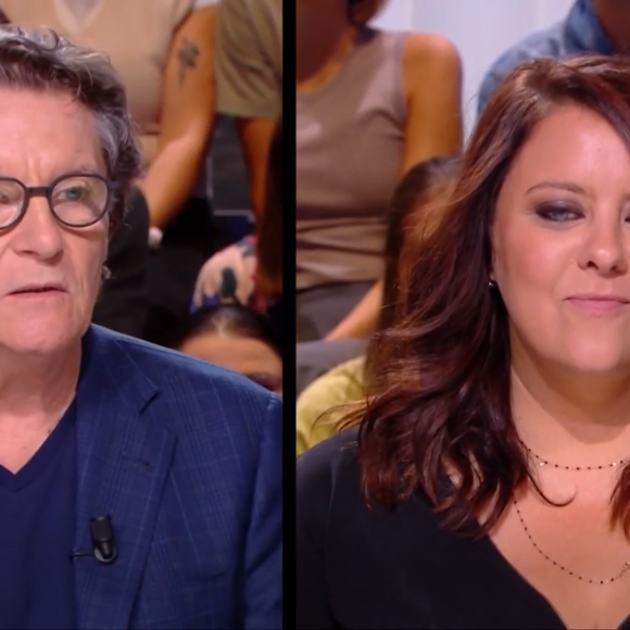 Francis Cabrel avec sa fille Aurélie dans "Quotidien".