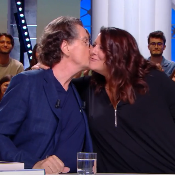 Francis Cabrel avec sa fille Aurélie dans "Quotidien".