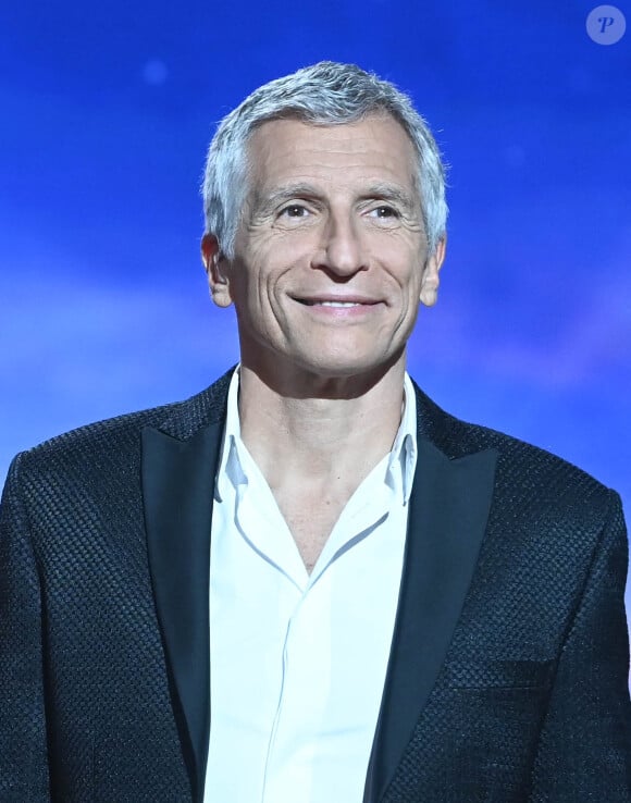 Nagui - Les personnalités se mobilisent lors de la 36ème édition du Téléthon sur le plateau de France 2, avec pour parrain K.Adams, le 3 décembre 2022. © Coadic GUIREC / Bestimage  