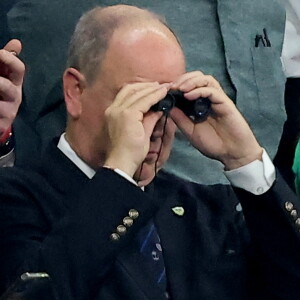 Le prince Albert était à Paris
Le prince Albert II de Monaco dans les tribunes du match de Coupe du monde de rugby opposant l'Irlande à l'Ecosse (36-14) au stade de France à Saint-Denis, proche Paris, Seine Saint-Denis, France